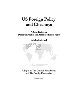 US Foreign Policy and Chechnya