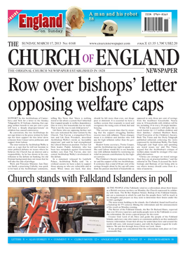 Church Stands with Falkland Islanders in Poll