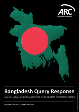 Bangladesh Query Response Awami League (AL) and Supporters of the Bangladesh Na�Onal Party(BNP)