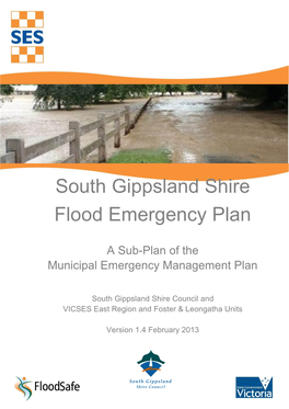 South Gippsland Shire Flood Emergency Plan