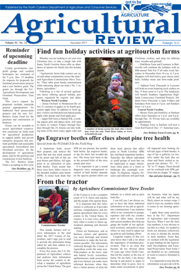 From the Tractor Find Fun Holiday Activities at Agritourism Farms
