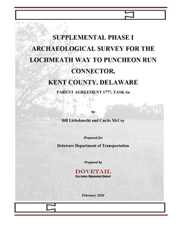 Results of the Phase I Archaeological Survey