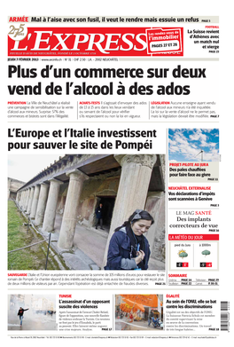 L'europe Et L'italie Investissent Pour Sauver Le Site De Pompéi