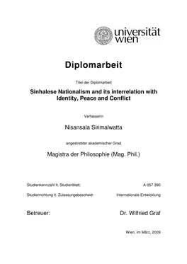 Diplomarbeit