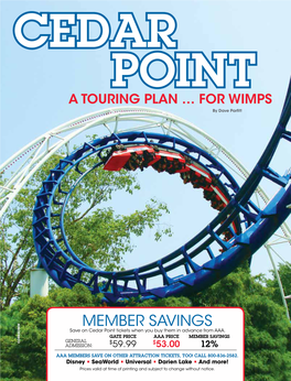 Cedar Point a Touring Plan … for Wimps by Dave Parfitt