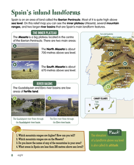 Spain's Inland Landforms