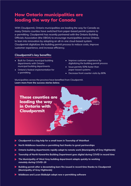 How Ontario Municipalities Are Leading the Way for Canada