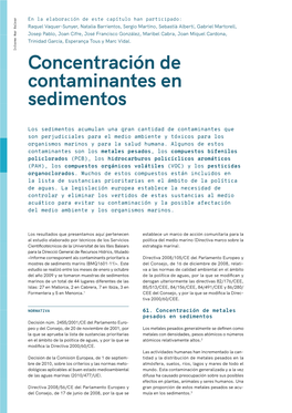 Concentración De Contaminantes En Sedimentos (65) Pesticidasorganoclorados