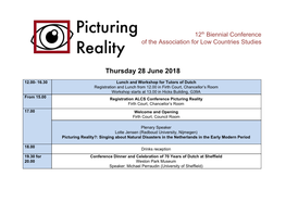 Conference Programma (Version 31 May)