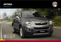 ANTARA 2014 Models Edition 1