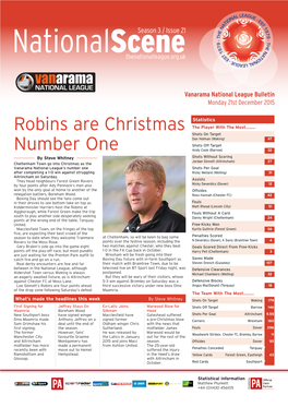 Issue 21 Monday 21St Dec 2015