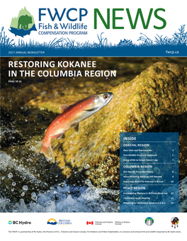 Restoring Kokanee in the Columbia Region Page 10-11