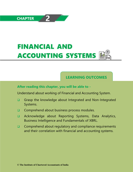 Financial and Accounting Systems