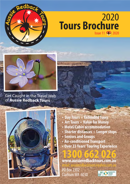 Tours Brochure 1300 662