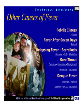 Other Causes of Fever