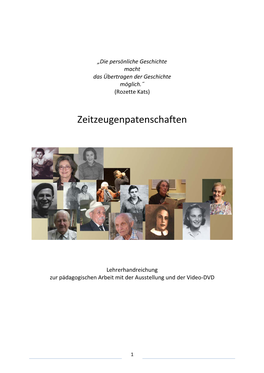 Zeitzeugenpatenschaften