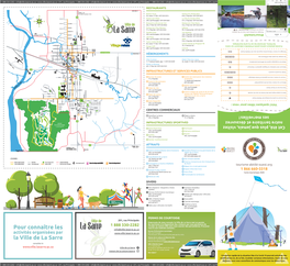 Carte Touristique 2020 819 333-4100 12 Promenade Du Centenaire 5 Pêche En Ville