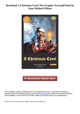 A Christmas Carol the Graphic Novel Pdf Book by Sean Michael Wilson