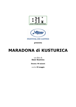 MARADONA Di KUSTURICA