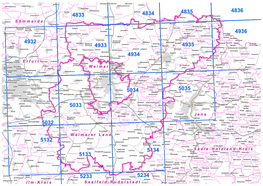 Weimarer Land Saalfeld-Rudolstadt Ilm-Kreis Saale-Holzland-Kreis