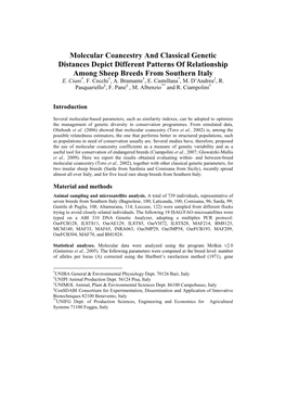 Genetic Parameters and Genetic Trends in the Sino-European Tiameslan Composite Line