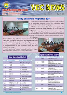 Newsletter Jan-Mar 2014