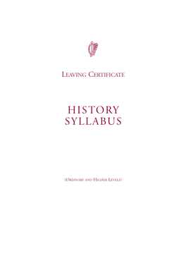 History Syllabus