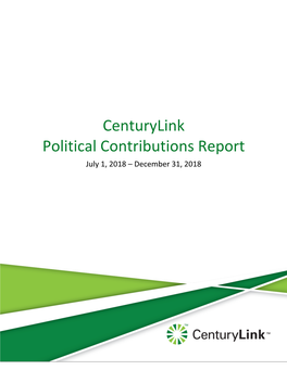 Corporate Political Contribution and Employee PAC Contribution Reports