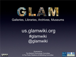 Us.Glamwiki.Org #Glamwiki @Glamwiki