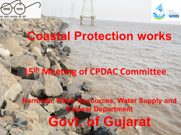 Coastal Protection Works in Gujarat