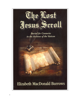 The Lost Jesus Scroll