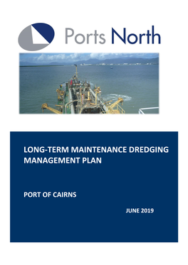 Cairns Ltmdmp-01 Long-Term Maintenance Dredging Management Plan