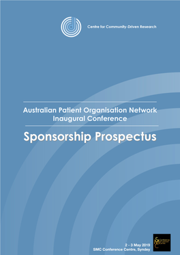 Sponsorship Prospectus