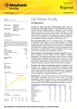 Regional Del Monte Pacific