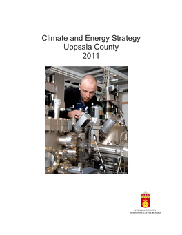 Climate and Energy Strategy Uppsala County 2011