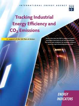 Tracking Industrial Energy Efficiency and Co2 Emissions