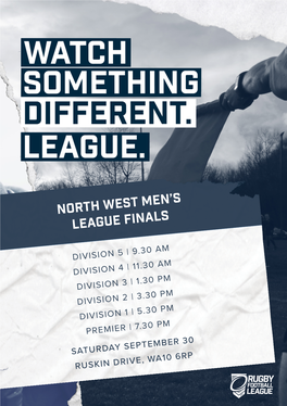 North West Men's League Finals