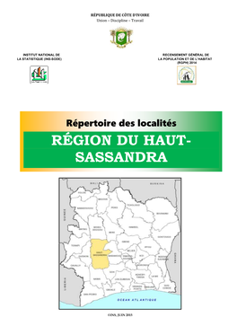 Région Du Haut- Sassandra