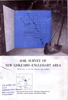 Soil Survey of New Liskeard-Englehart Area Report No