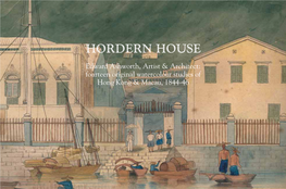 Edward Ashworth, Artist & Architect: Fourteen Original Watercolour Studies of Hong Kong & Macau, 1844-46