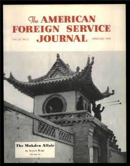 The Foreign Service Journal, February 1950
