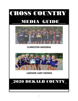 Cross Country Media Guide