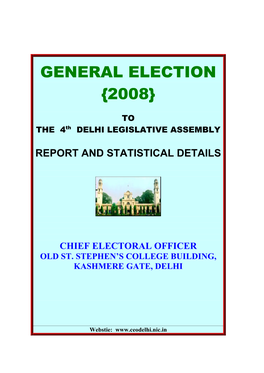 Delhi Assembly Election 2008
