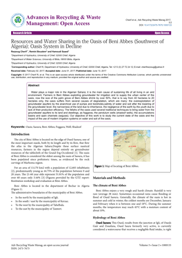 Oasis System in Decline