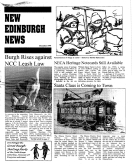 NEW EDINBURGH NEWS December 1999