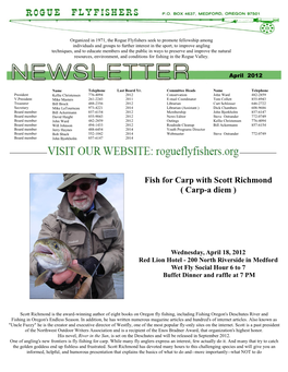 Fish for Carp with Scott Richmond ( Carp-A Diem )