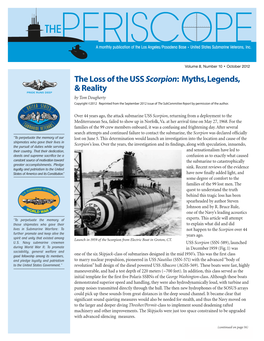 The Loss of the USS Scorpion: Myths, Legends, & Reality