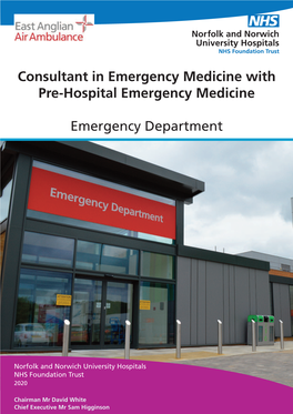Consultant in Emergency Medicine with Pre-Hospital Emergency Medicine