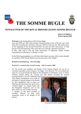 The Somme Bugle