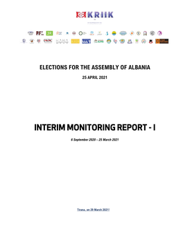 Interim Monitoring Report - I